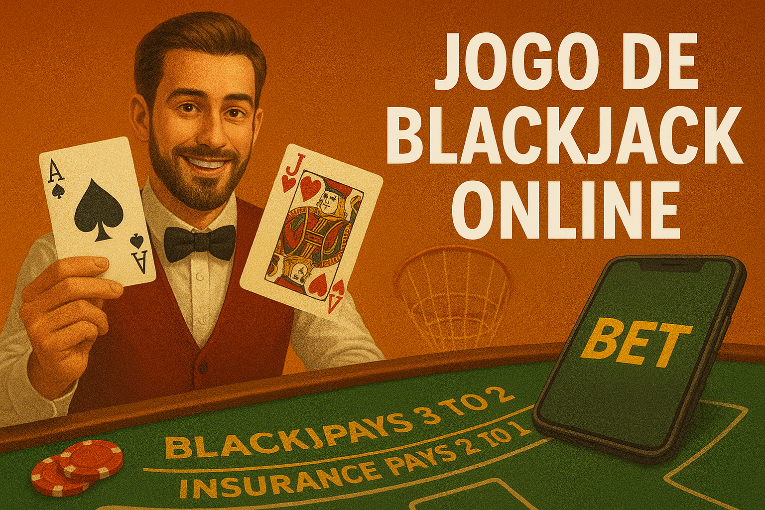 Mesa de Blackjack ao vivo no 0e0e cassino